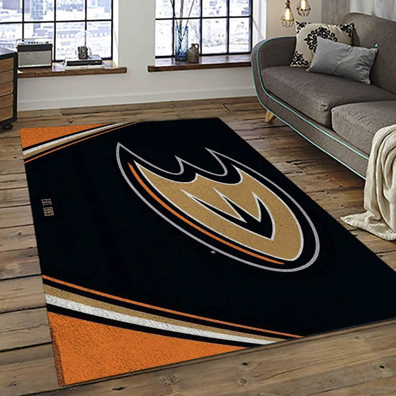 Anaheim Ducks Area Rug Anaheim Ducks Carpet Bedroom Rug Indoor Rug