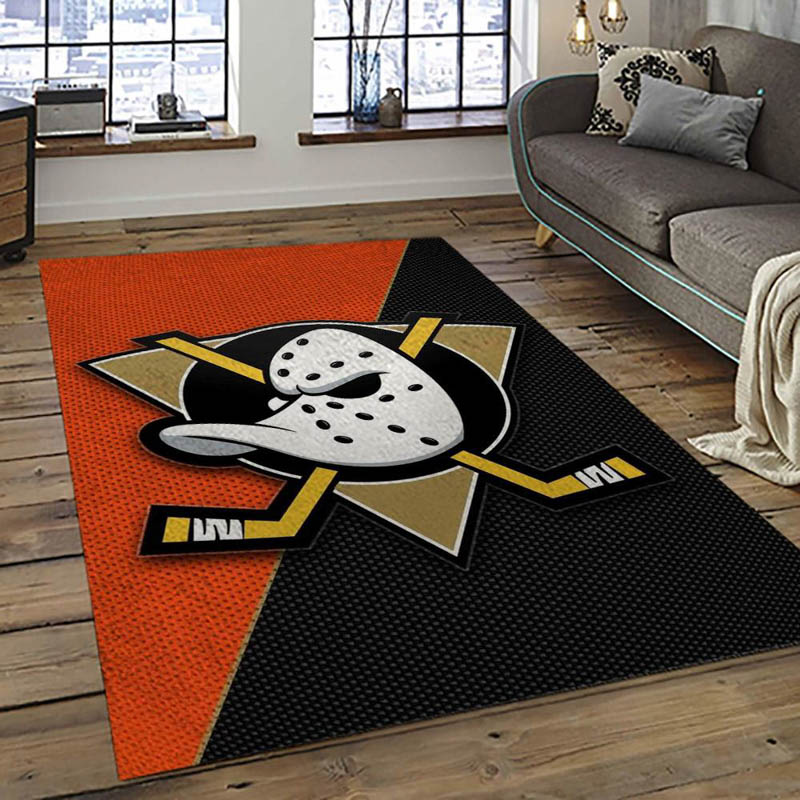 Anaheim Ducks Rug Anaheim Ducks Carpet Living Room Rug Indoor Rug
