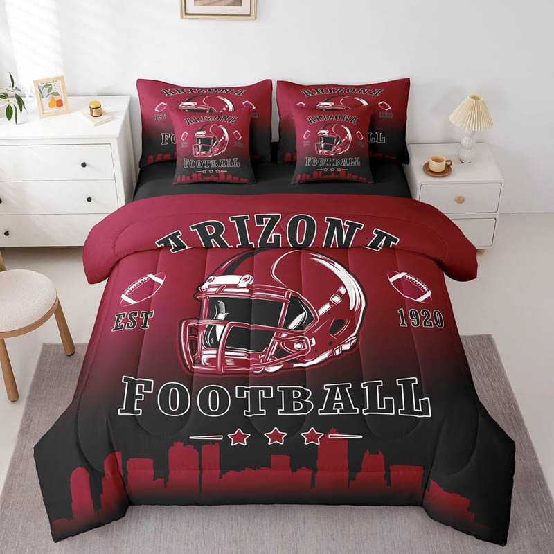 Arizona Cardinals Bed Set Quilt Sets Quilts Bedroom Bedding Set