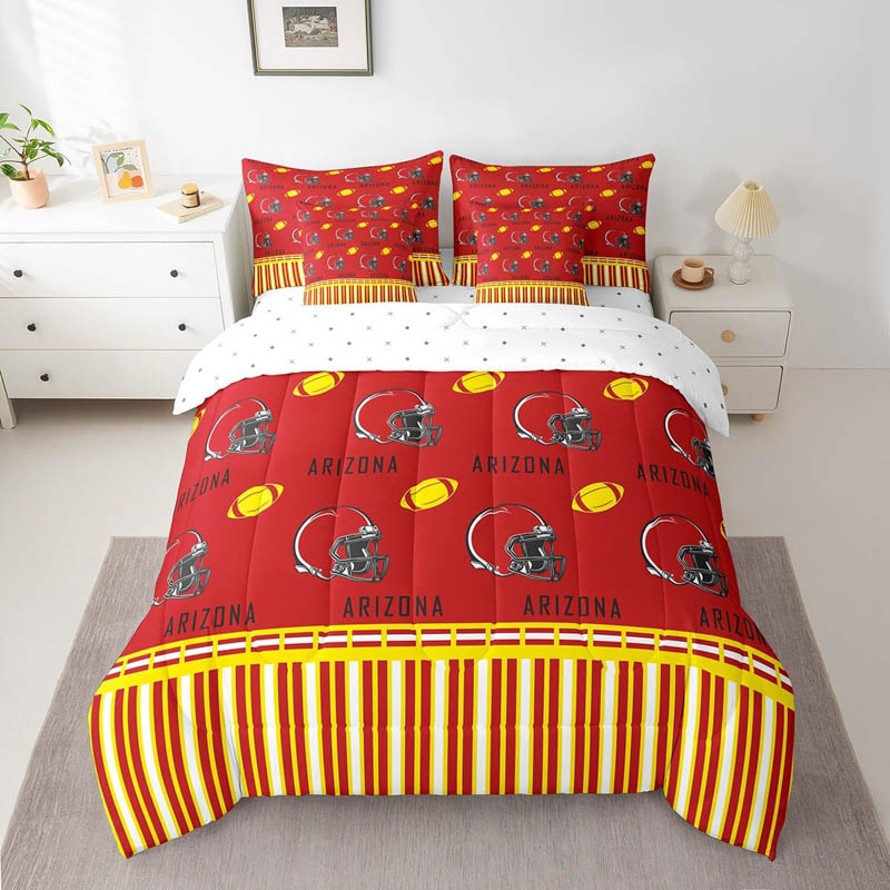 Arizona Cardinals Bedding Sets Quilt Sets Quilt Bedroom Bedding Sets