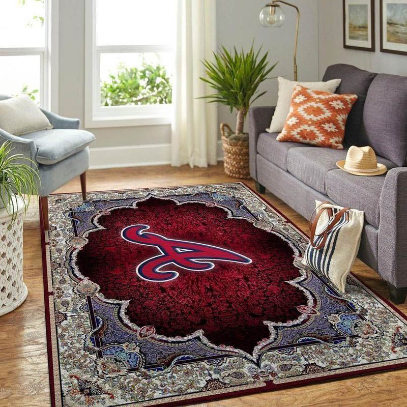 Atlanta Braves Area Rug Atlanta Braves Carpet Bathroom Rug Indoor Outdoor Rug