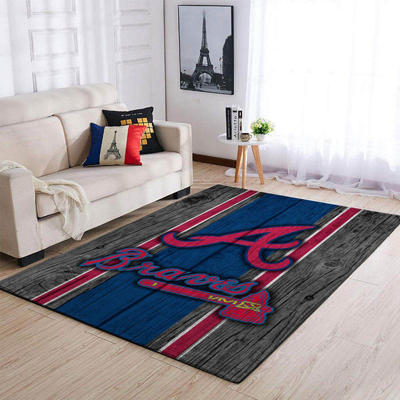 Atlanta Braves Area Rug Atlanta Braves Carpet Bedroom Area Rug Indoor Outdoor Rug
