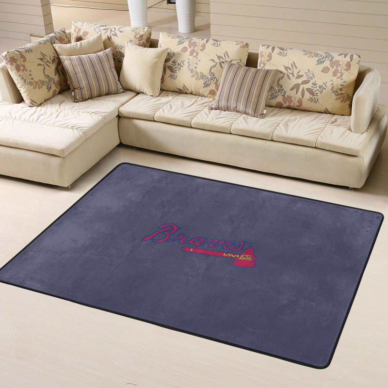 Atlanta Braves Area Rug Atlanta Braves Carpet Bedroom Area Rug Indoor Rugs