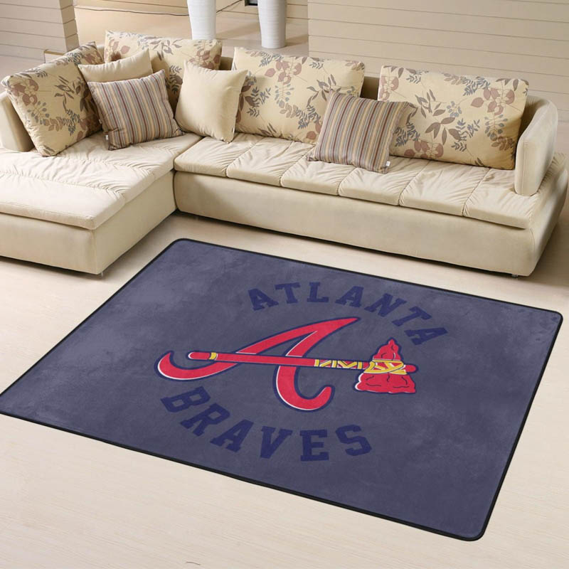 Atlanta Braves Area Rug Atlanta Braves Carpet Living Room Rug Outdoor Rugs
