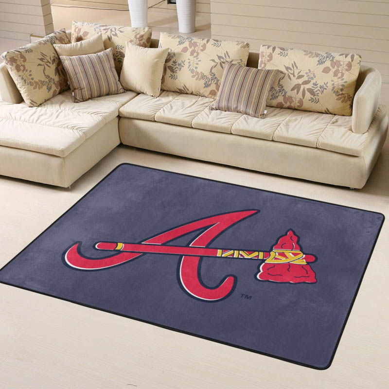 Atlanta Braves Rug Atlanta Braves Carpet Bedroom Rug Indoor Outdoor Rug