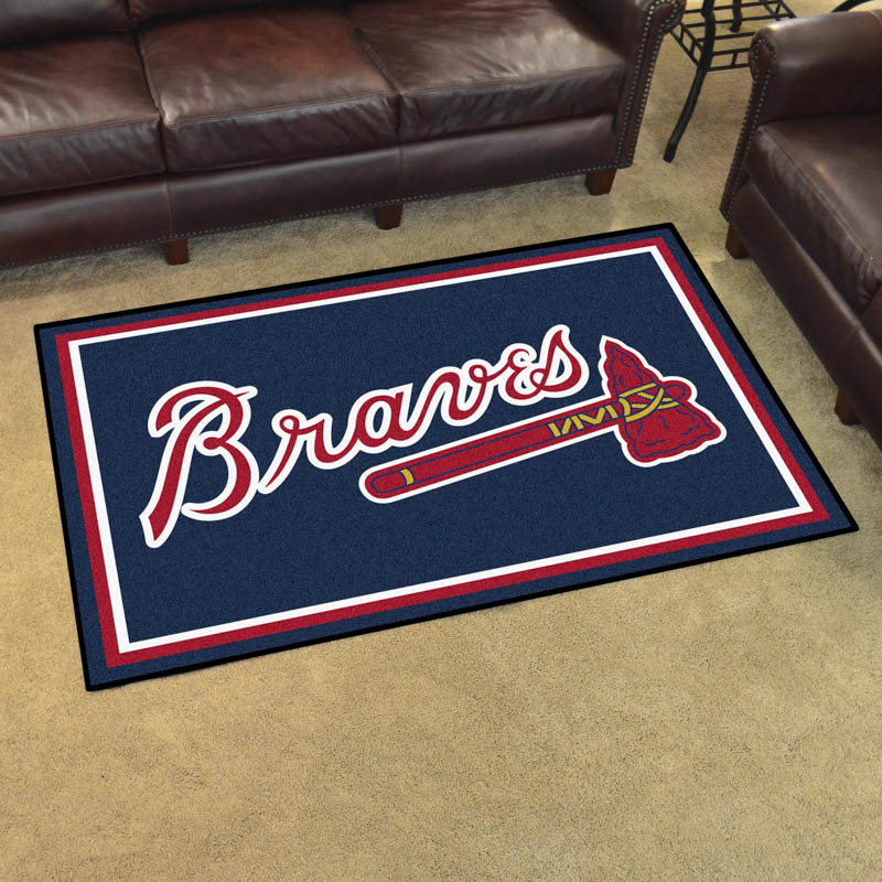 Atlanta Braves Rug Atlanta Braves Carpet Kitchen Rug Indoor Outdoor Rugs