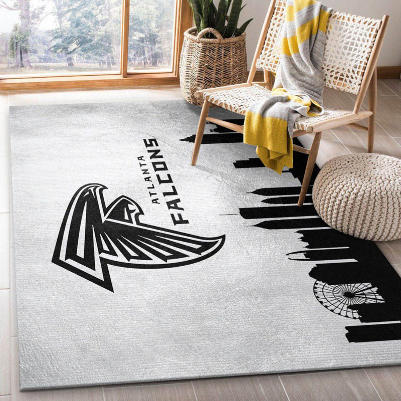 Atlanta Falcons Area Rug Atlanta Falcons Carpet Bedroom Rug Indoor Rug