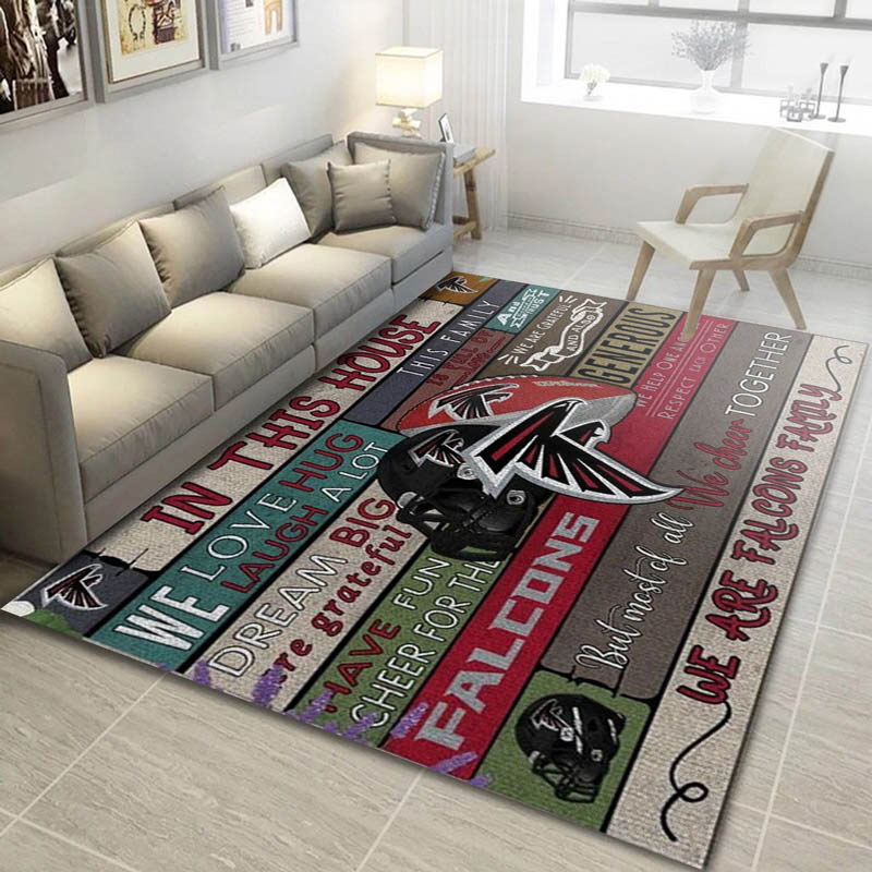 Atlanta Falcons Area Rug Atlanta Falcons Carpet Bedroom Rug Indoor Rugs