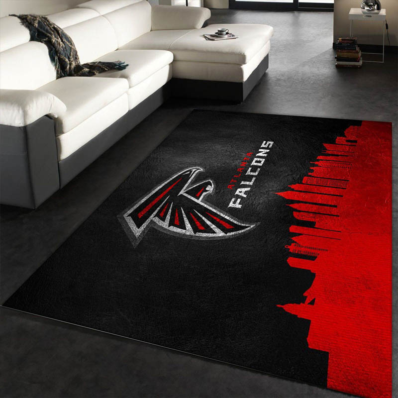 Atlanta Falcons Area Rug Atlanta Falcons Carpet Dining Room Rug Indoor Outdoor Rug