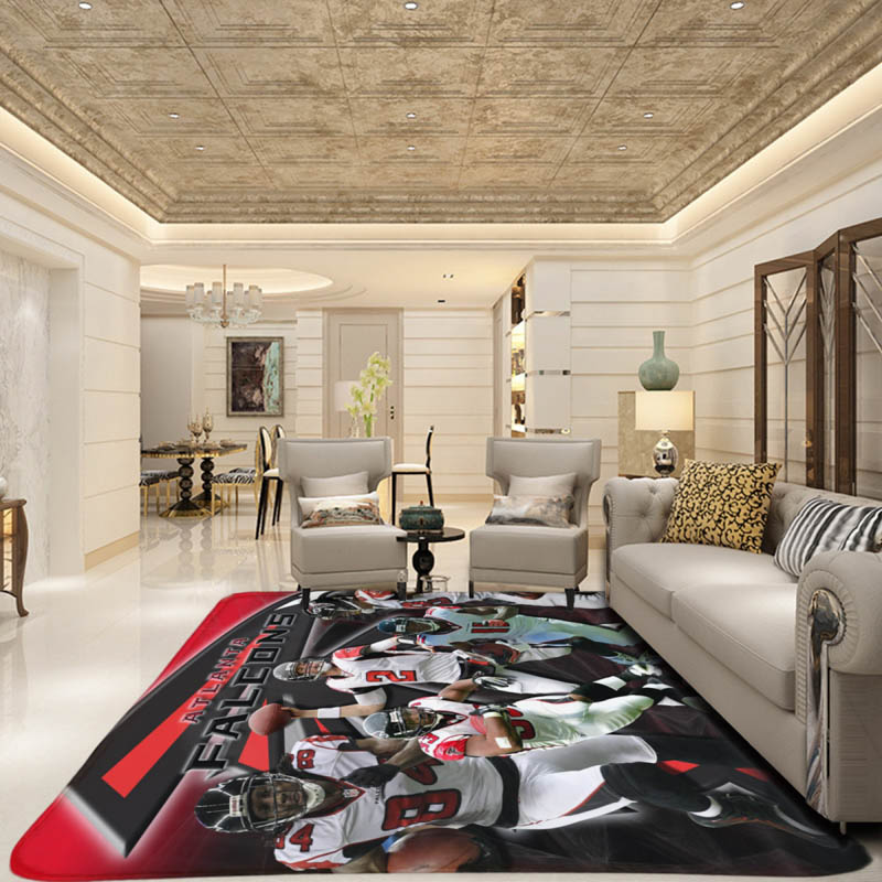Atlanta Falcons Area Rug Atlanta Falcons Carpet Dining Room Rugs Indoor Outdoor Rug