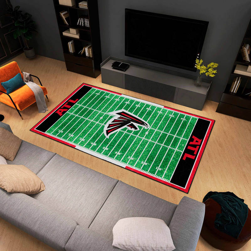 Atlanta Falcons Area Rug Atlanta Falcons Carpet Dining Room Rugs Indoor Rug