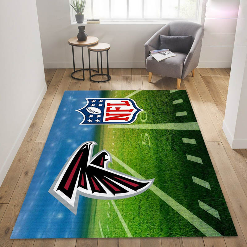 Atlanta Falcons Area Rug Atlanta Falcons Carpet Kitchen Rug Outdoor Rug