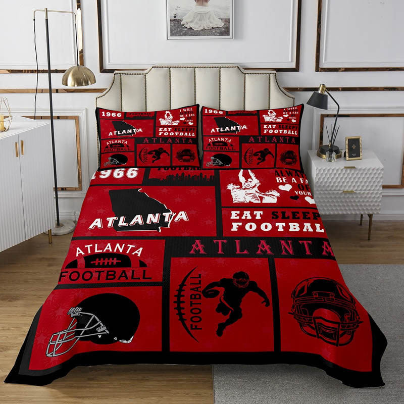 Atlanta Falcons Bed Set Quilt Set Quilt Bedroom Bedding Set