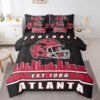 atlanta falcons bed set quilt set quilt bedroom bedding set v18