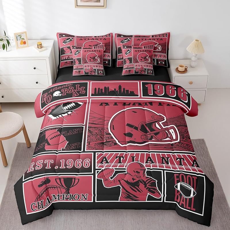 Atlanta Falcons Bed Set Quilt Set Quilt Bedroom Bedding Set