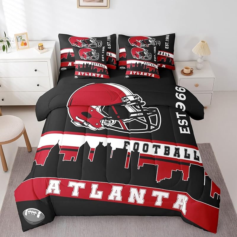 Atlanta Falcons Bed Set Quilt Sets Quilt Bedroom Bedding Sets