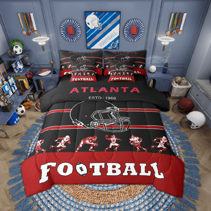 Atlanta Falcons Bed Set Quilt Sets Quilts Bedroom Bedding Set