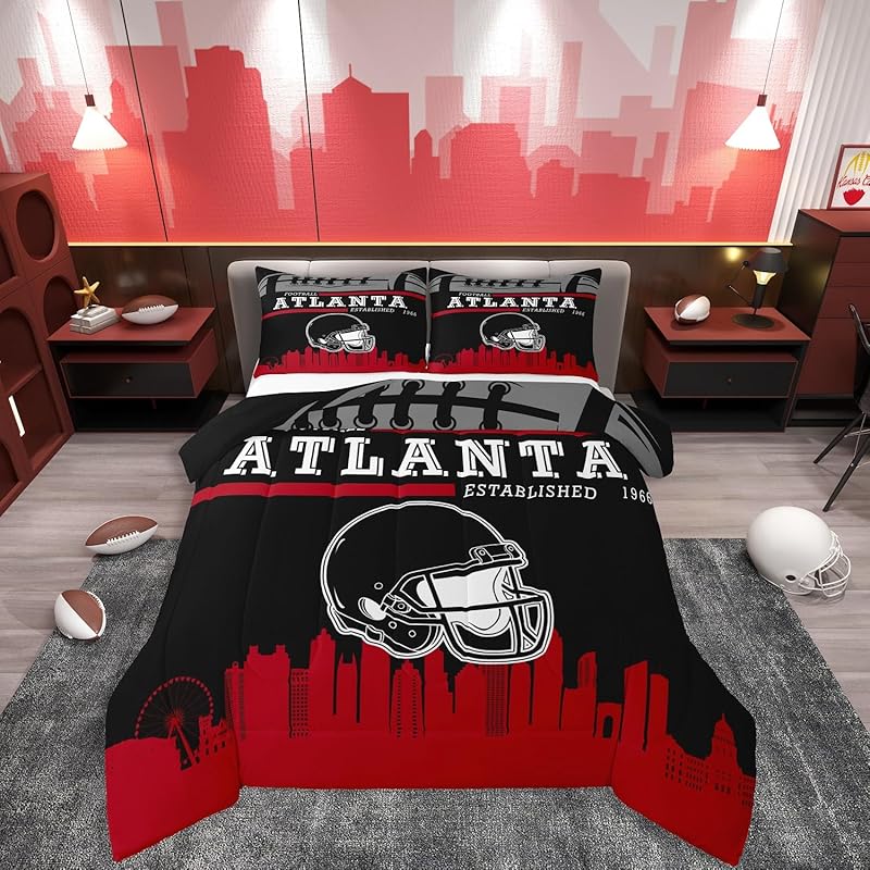 Atlanta Falcons Bed Set Quilt Sets Quilts Bedroom Bedding Sets