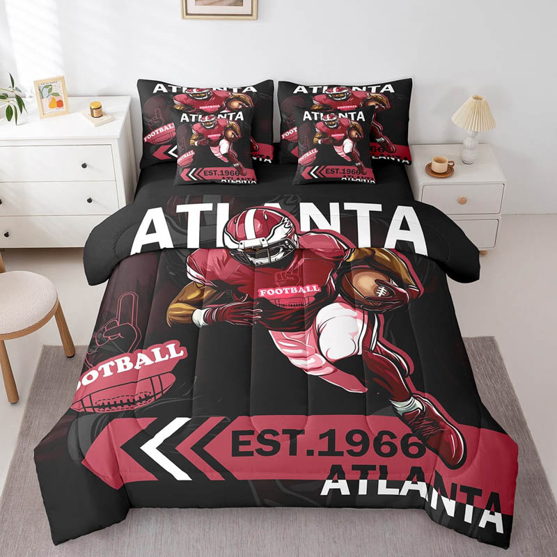 Atlanta Falcons Bed Sets Quilt Set Quilts Bedroom Bedding Set