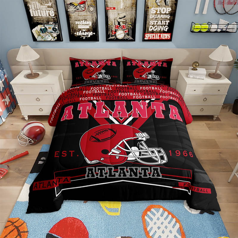 Atlanta Falcons Bed Sets Quilt Sets Quilts Bedroom Bedding Set