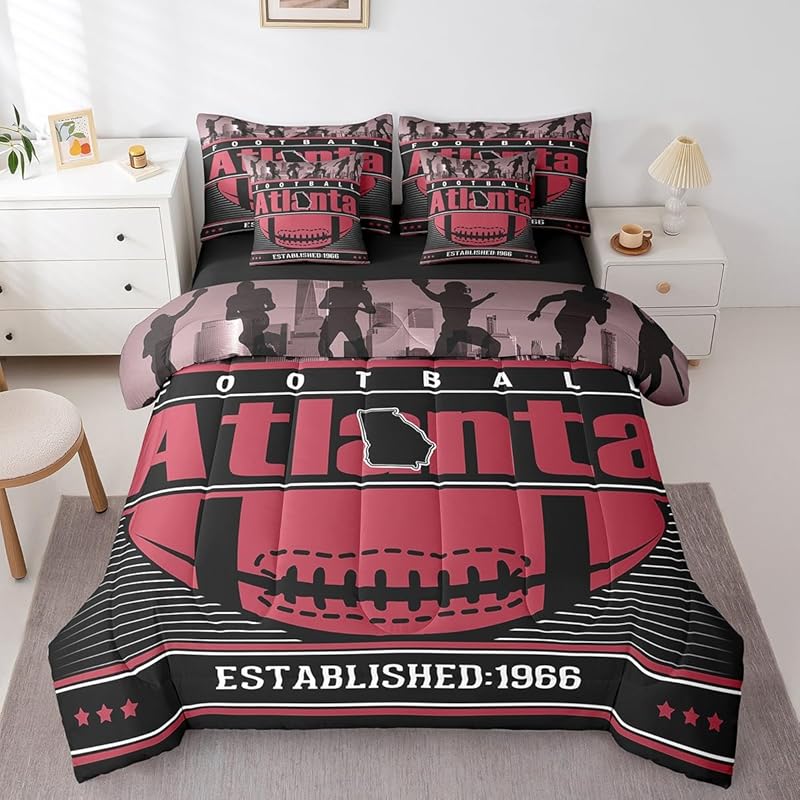 Atlanta Falcons Bedding Set Quilt Set Quilt Bedroom Bedding Set