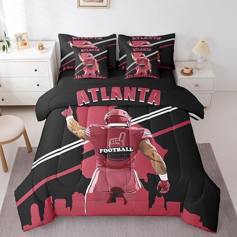 Atlanta Falcons Bedding Set Quilt Set Quilt Bedroom Bedding Sets