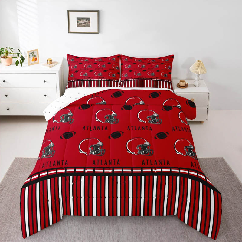 Atlanta Falcons Bedding Set Quilt Sets Quilts Bedroom Bedding Set