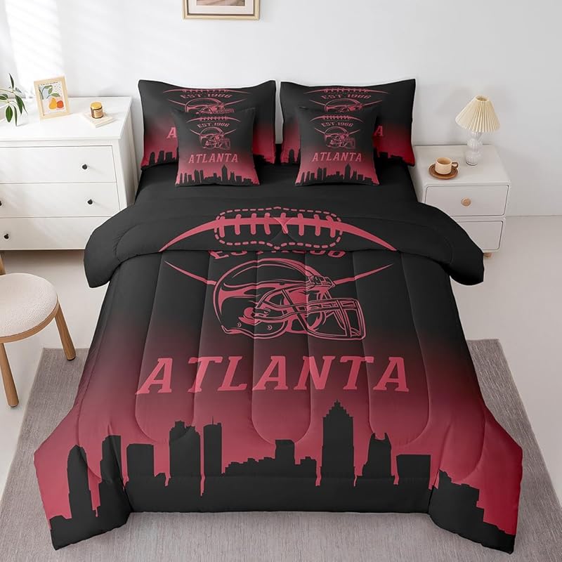 Atlanta Falcons Bedding Set Quilt Sets Quilts Bedroom Bedding Sets