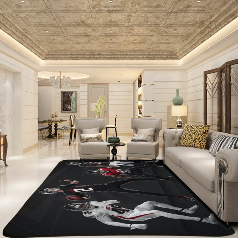 Atlanta Falcons Rug Atlanta Falcons Carpet Living Room Rug Indoor Rugs