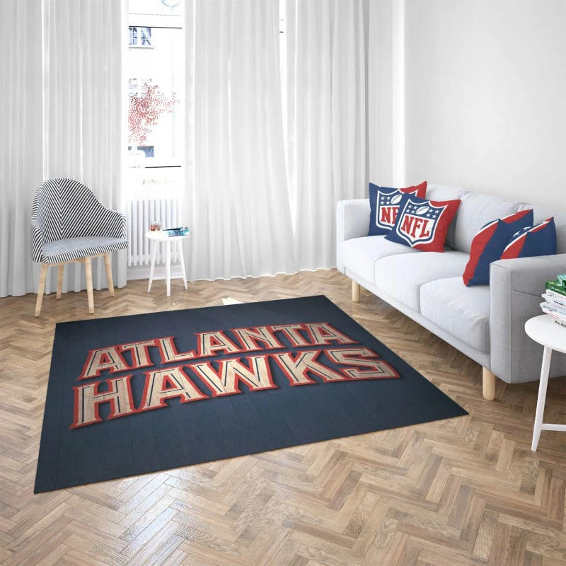 Atlanta Hawks Area Rug Atlanta Hawks Carpet Living Room Rug Indoor Rug