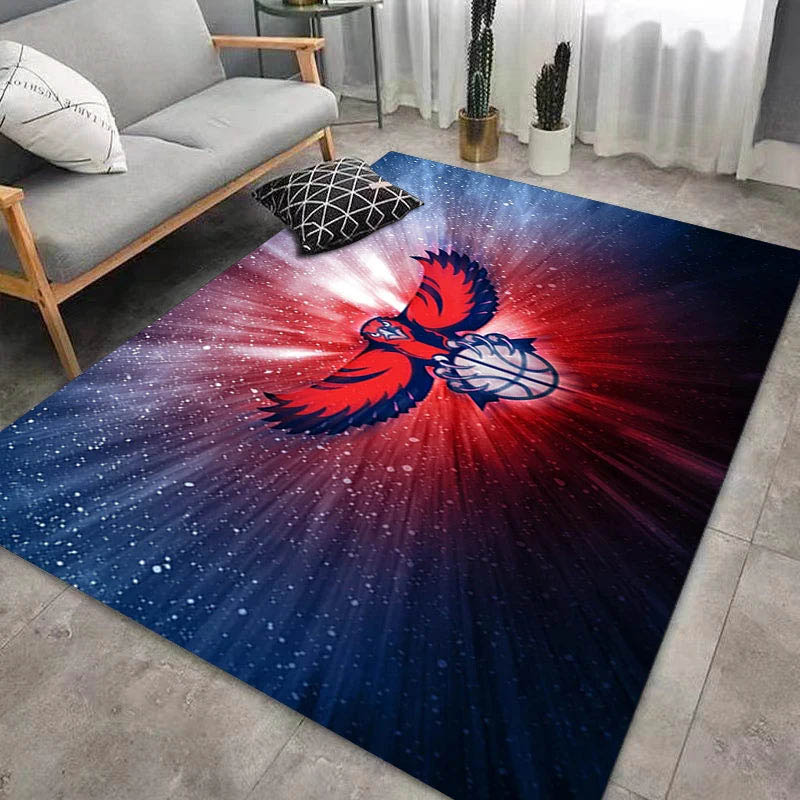 Atlanta Hawks Rug Atlanta Hawks Carpet Bedroom Rug Indoor Rugs