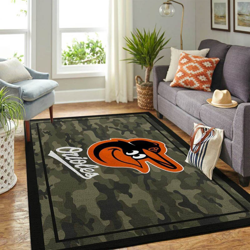 Baltimore Orioles Area Rug Baltimore Orioles Carpet Living Room Rug Indoor Rug