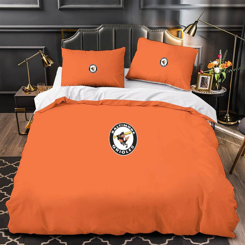 Baltimore Orioles Bed Set Quilt Set Quilt Bedroom Bedding Set