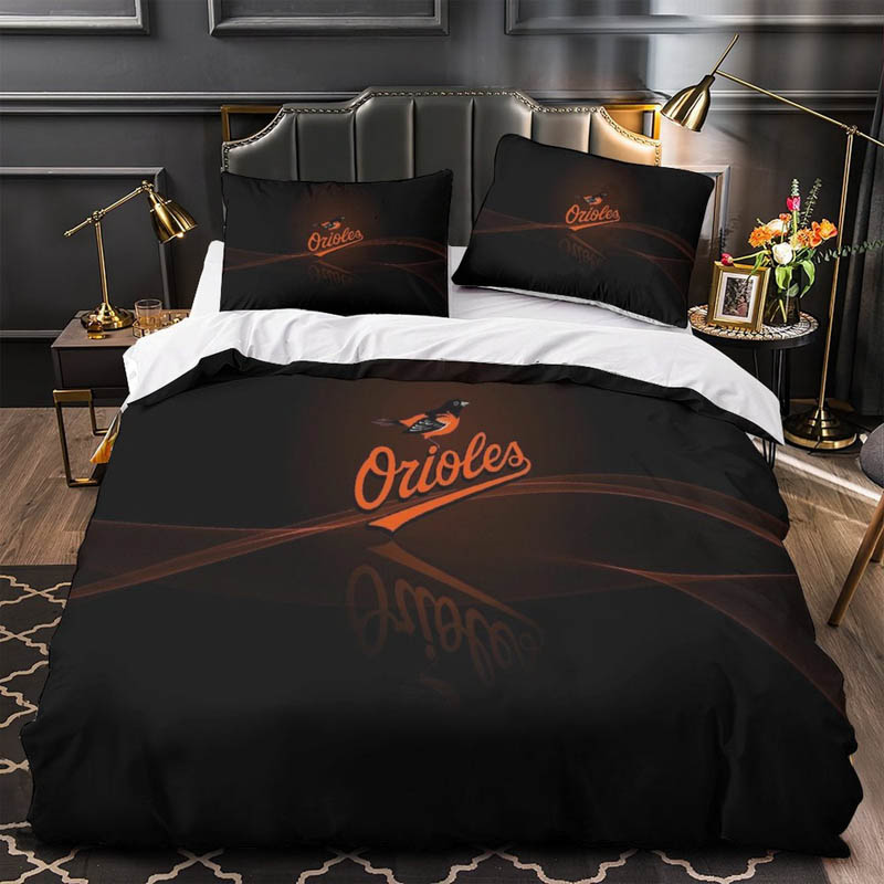 Baltimore Orioles Bed Set Quilt Sets Quilt Bedroom Bedding Set