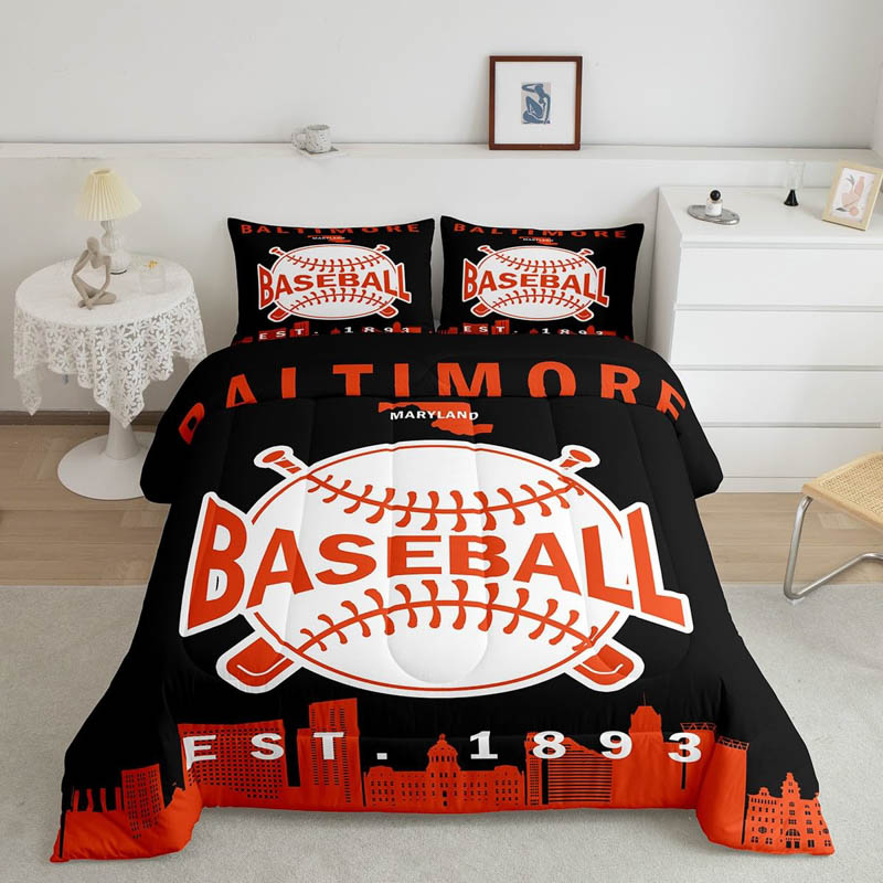 Baltimore Orioles Bed Set Quilt Sets Quilts Bedroom Bedding Sets