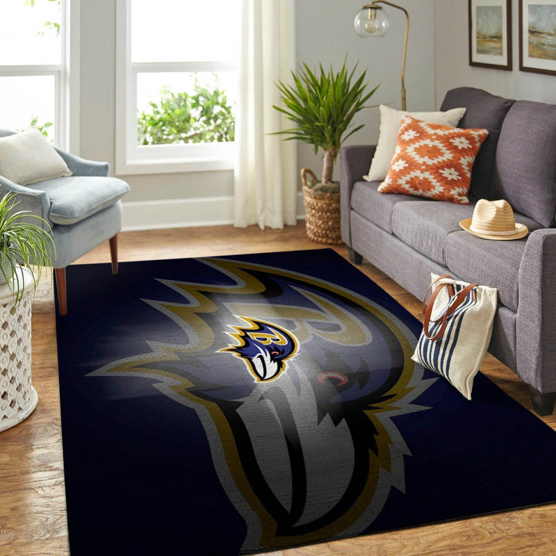 Baltimore Ravens Area Rug Baltimore Ravens Carpet Bathroom Rug Outdoor Rug