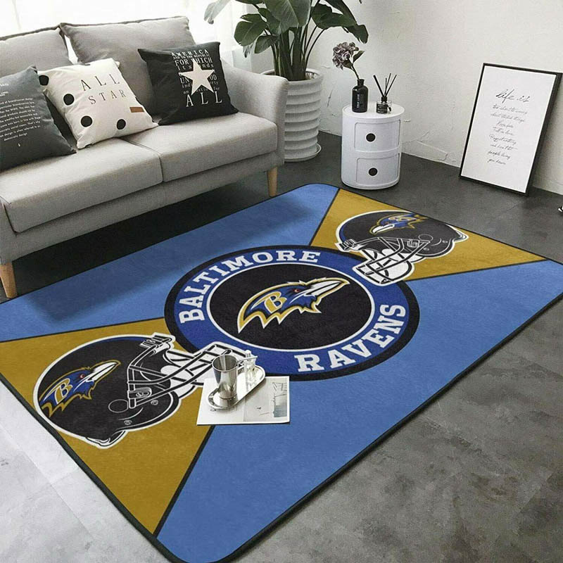 Baltimore Ravens Area Rug Baltimore Ravens Carpet Bedroom Rug Indoor Outdoor Rug