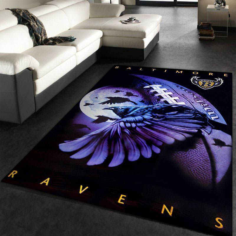 Baltimore Ravens Area Rug Baltimore Ravens Carpet Bedroom Rug Indoor Outdoor Rugs