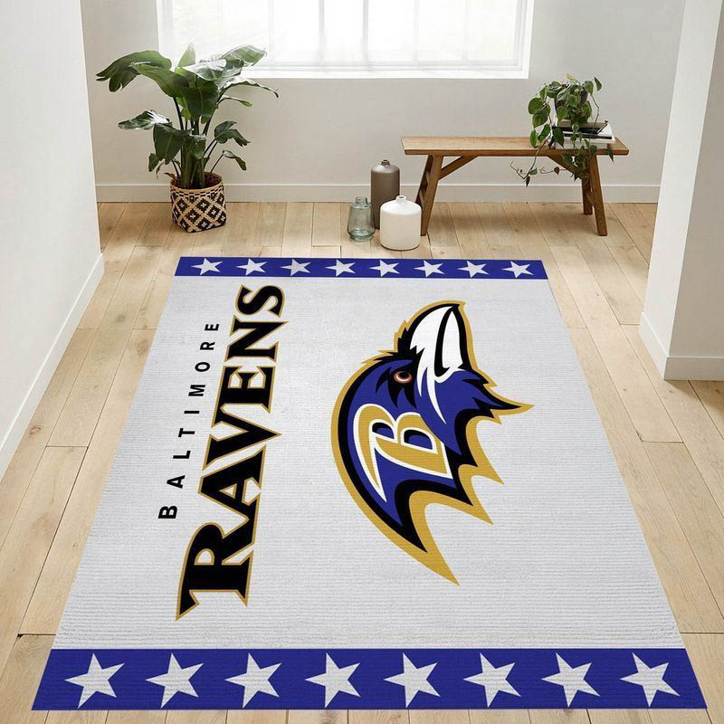 Baltimore Ravens Area Rug Baltimore Ravens Carpet Bedroom Rug Indoor Rug