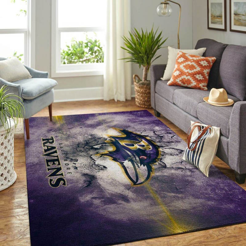 Baltimore Ravens Area Rug Baltimore Ravens Carpet Kitchen Rug Indoor Rugs