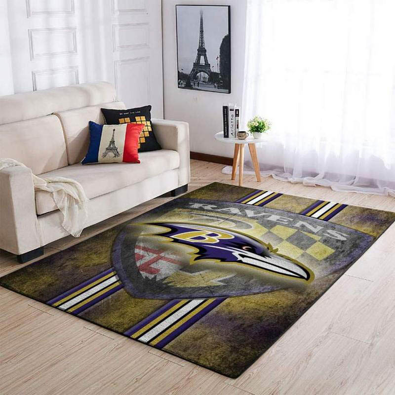 Baltimore Ravens Area Rug Baltimore Ravens Carpet Kitchen Rug Indoor Rugs