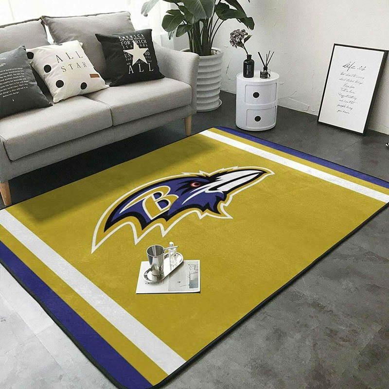 Baltimore Ravens Area Rug Baltimore Ravens Carpet Living Room Area Rug Indoor Outdoor Rug