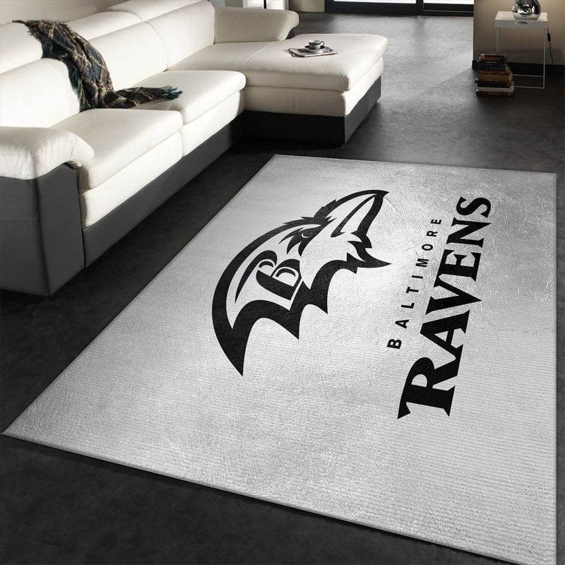Baltimore Ravens Area Rug Baltimore Ravens Carpet Living Room Rug Indoor Outdoor Rug