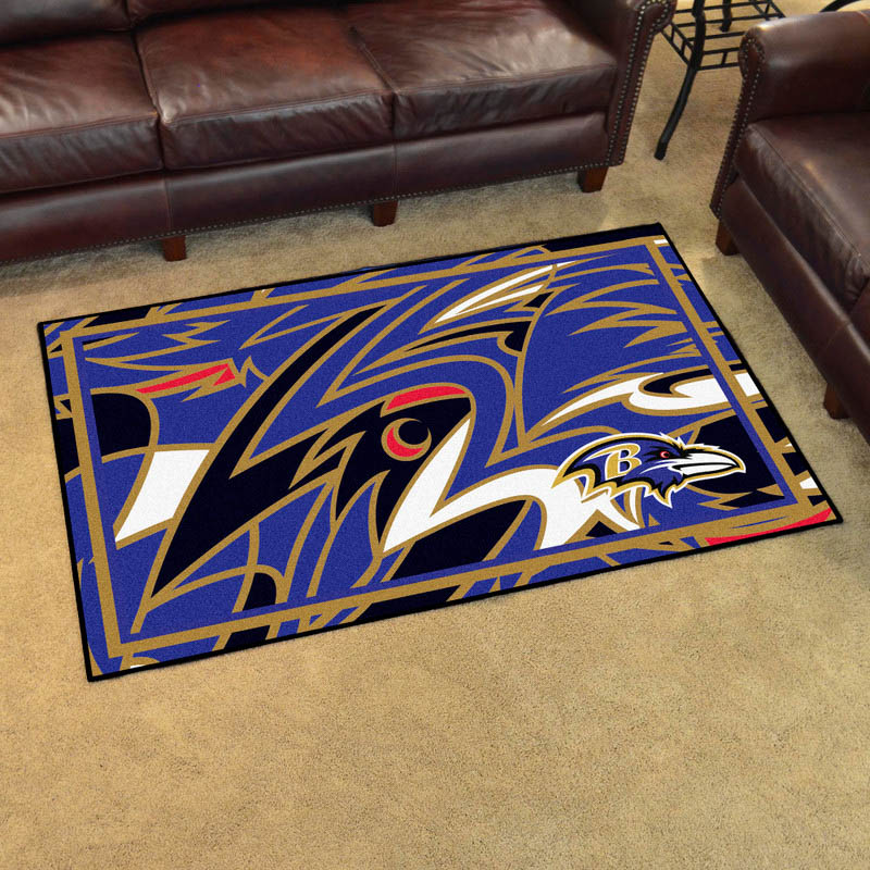 Baltimore Ravens Area Rug Baltimore Ravens Carpet Living Room Rug Indoor Rug