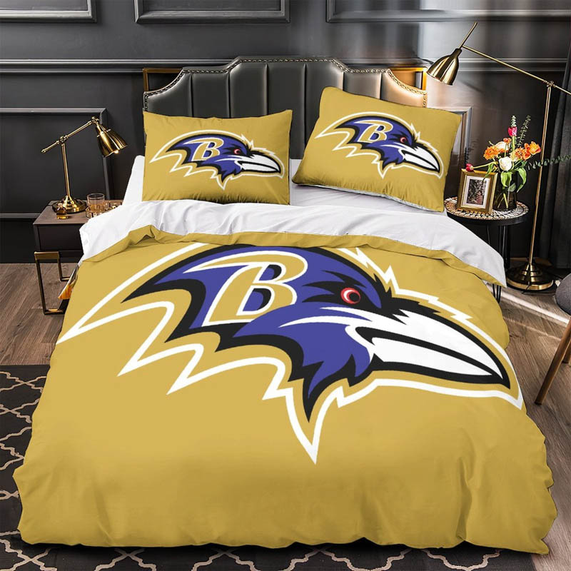 Baltimore Ravens Bed Set Quilt Sets Quilts Bedroom Bedding Set