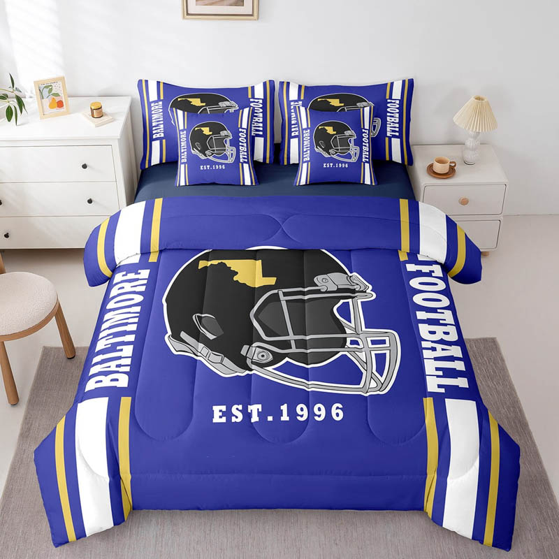 Baltimore Ravens Bed Set Quilt Sets Quilts Bedroom Bedding Sets