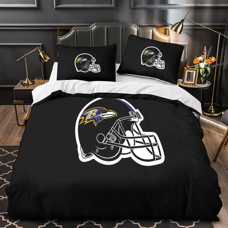 Baltimore Ravens Bed Sets Quilt Set Quilts Bedroom Bedding Sets