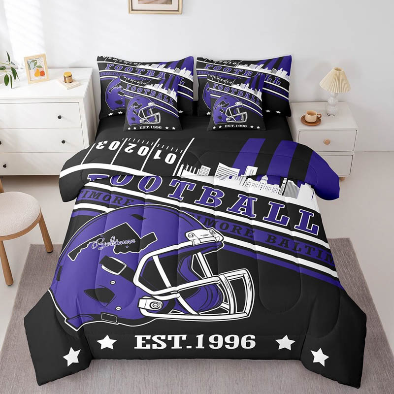 Baltimore Ravens Bed Sets Quilt Sets Quilts Bedroom Bedding Sets