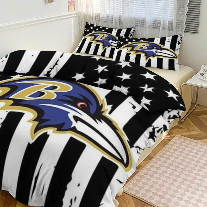 Baltimore Ravens Bed Sets Quilt Sets Quilts Bedroom Bedding Sets