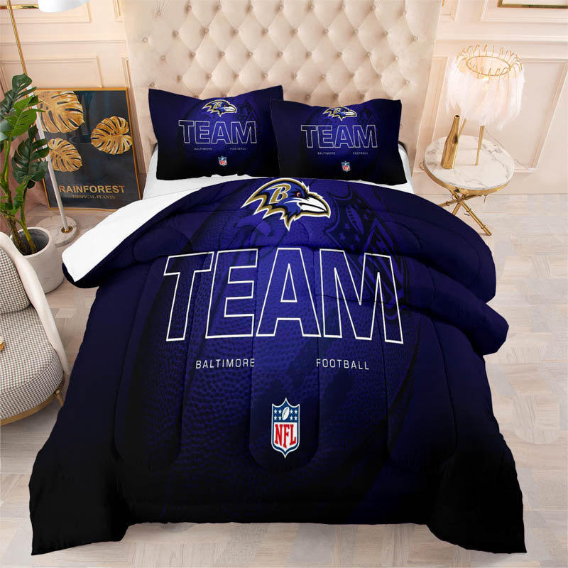 Baltimore Ravens Bedding Set Quilt Sets Quilt Bedroom Bedding Sets